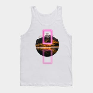 Neon Mountain Tank Top